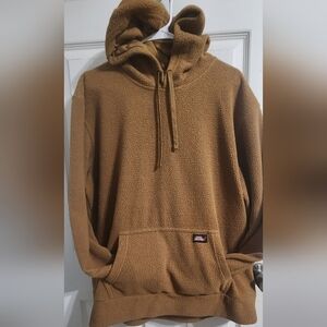 Brown Sherpa Hoodie